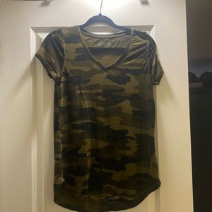 Lucky brand. Camo tee. Womens. Size M
